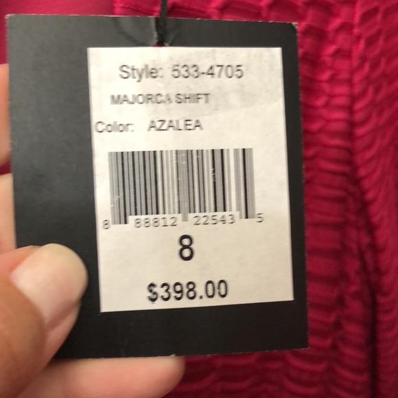 Nanette Lepore Majorca Shift dress in Azalea - Picture 8 of 9